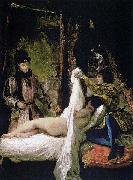 Eugene Delacroix Louis of Orleans Unveiling his Mistress, Germany oil painting artist